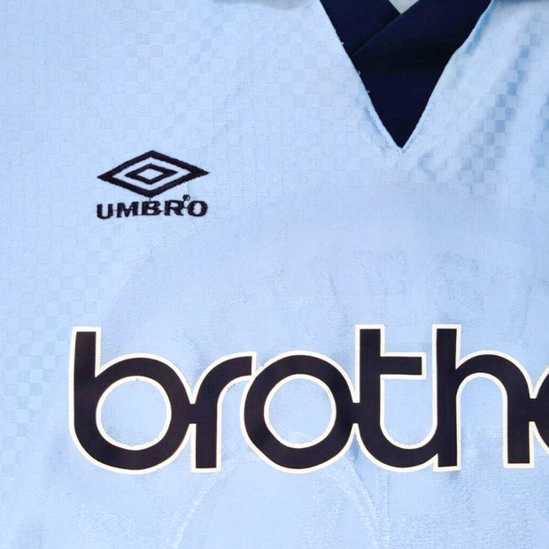 1995-1997 Manchester City Umbro Home Shirt - Marketplace