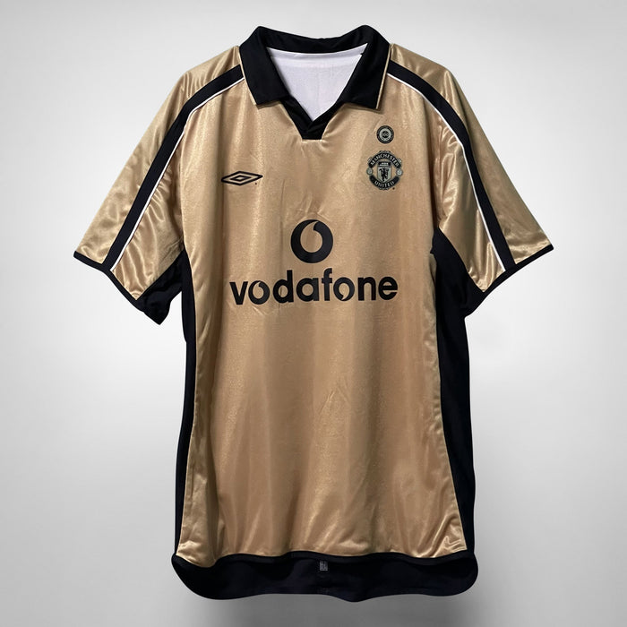 2001-2002 Manchester United Umbro Reversible Third Shirt