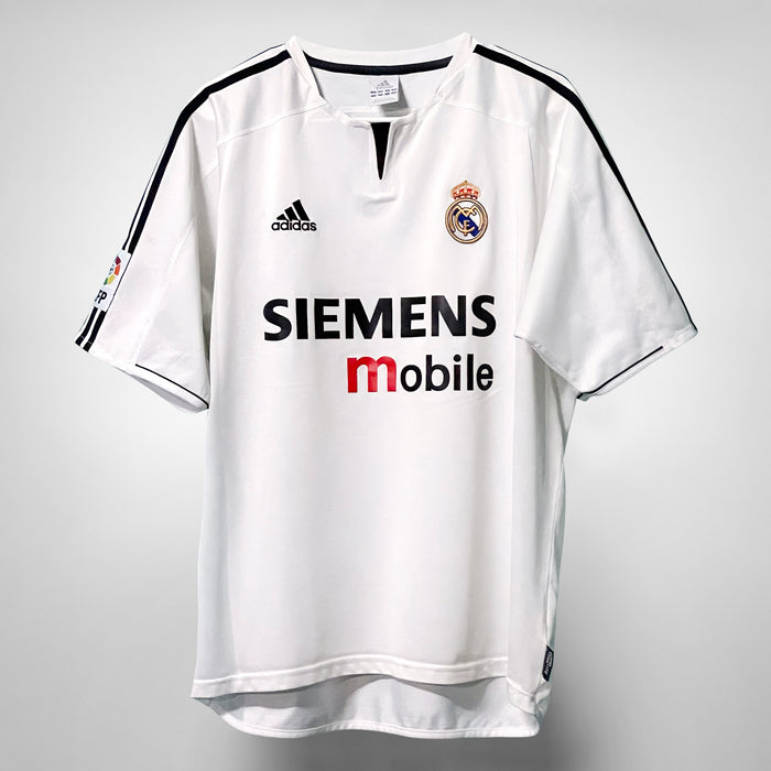 2003-2004 Real Madrid Adidas Home Shirt #23 David Beckham
