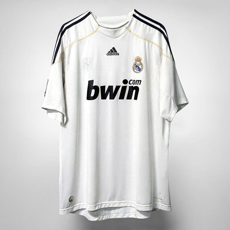 2009-2010 Real Madrid Adidas Home Shirt #9 Cristiano Ronaldo