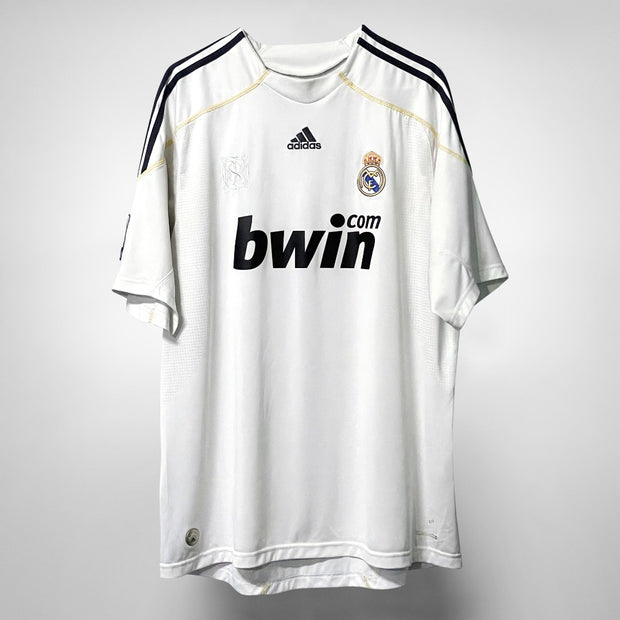 Real Madrid #9 Ronaldo Retro Jersey Home 2009/10