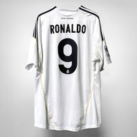 2009-2010 Real Madrid Adidas Home Shirt #9 Cristiano Ronaldo