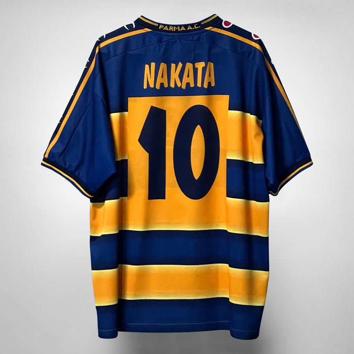 1999-2002 Parma Champion Home Shirt #10 Hidetoshi Nakata