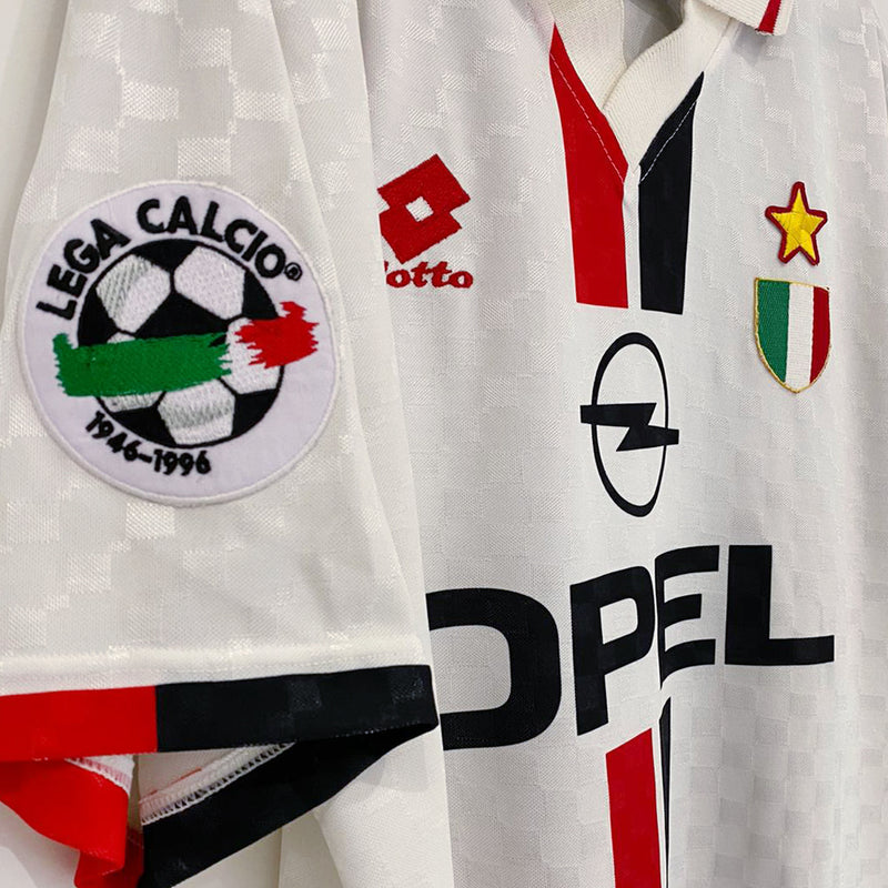 1995-1997 AC Milan Lotto Away Shirt #3 Paolo Maldini  - Marketplace