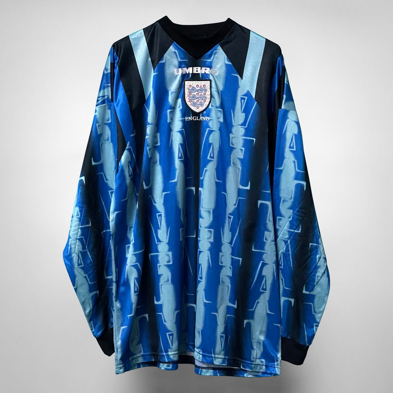 1996-1998 England Umbro Goalkeeper Shirt