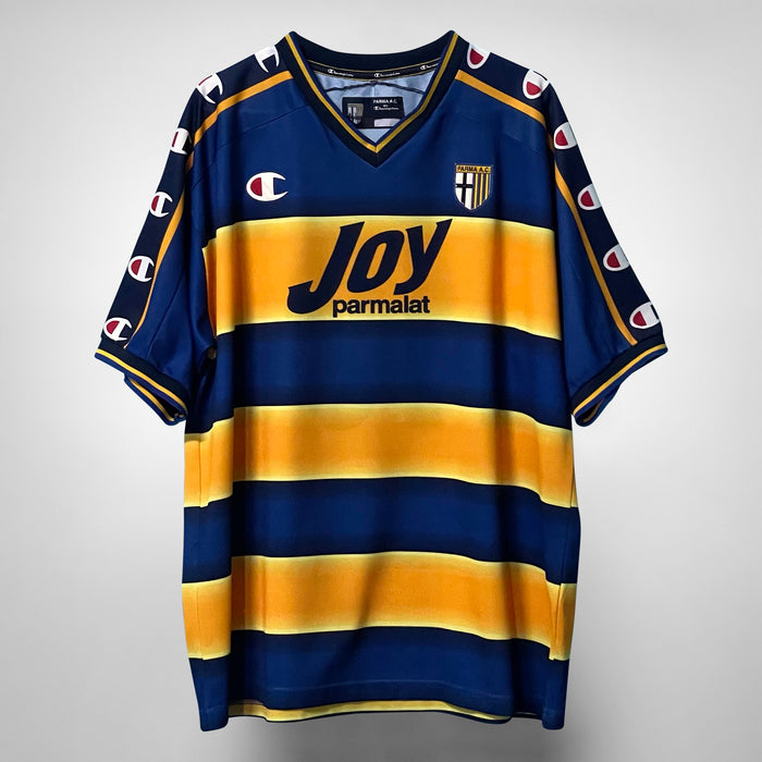 1999-2002 Parma Champion Home Shirt #10 Hidetoshi Nakata