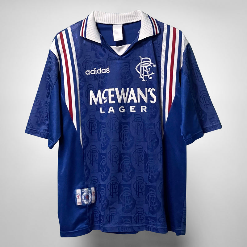 1996-1997 Rangers Adidas Home Shirt