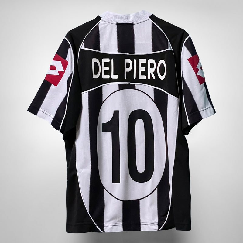 2002-2003 Juventus Lotto Home Shirt #10 Alessandro Del Piero