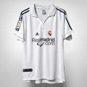 2000-2001 Real Madrid Adidas Home Shirt #7 Raul