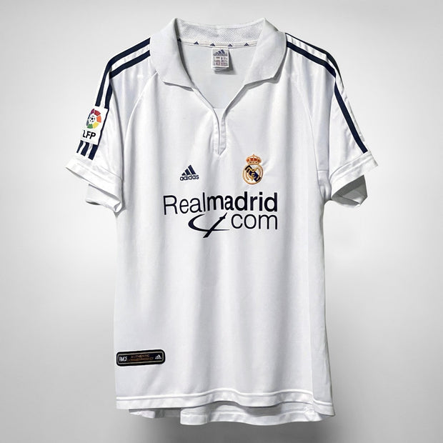2000-2001 Real Madrid Adidas Home Shirt 
