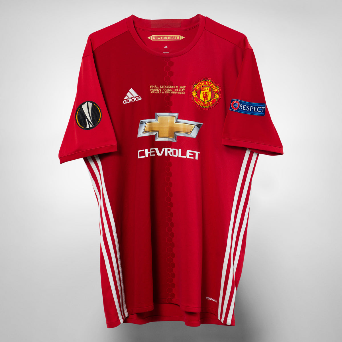 2016-2017 Manchester United Adidas Home Europa League Shirt  - Marketplace