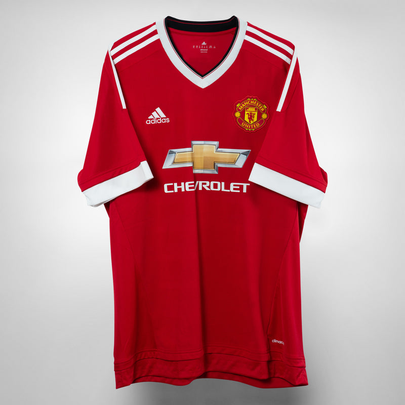 2015-2016 Manchester United Adidas Home Shirt BNWT  - Marketplace