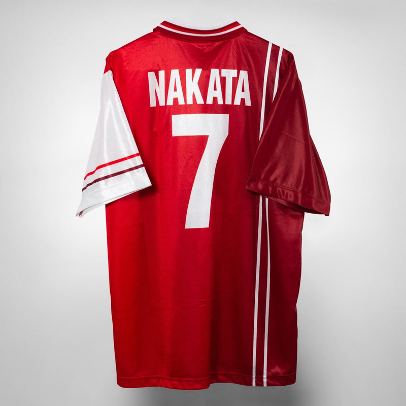 1998-1999 Perugia Galex Home Shirt #7 Hidetoshi Nakata