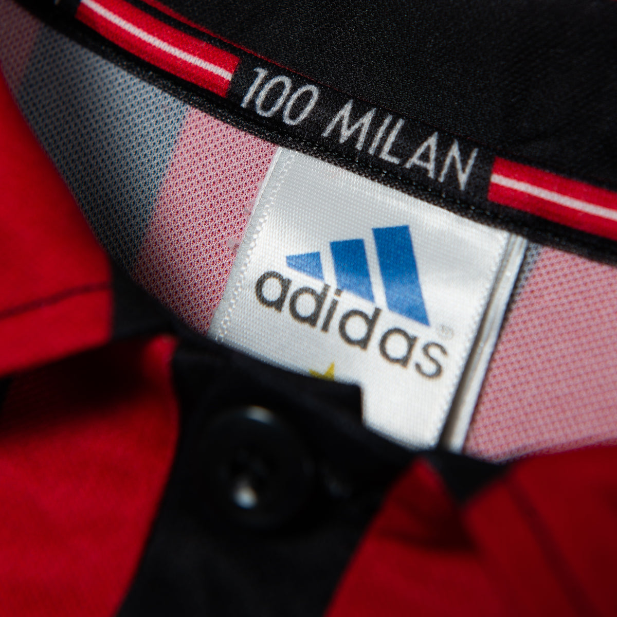 1999-2000 AC Milan Adidas Home Shirt