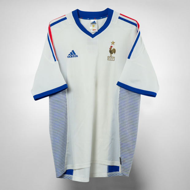 2002-2004 France Adidas Away Shirt