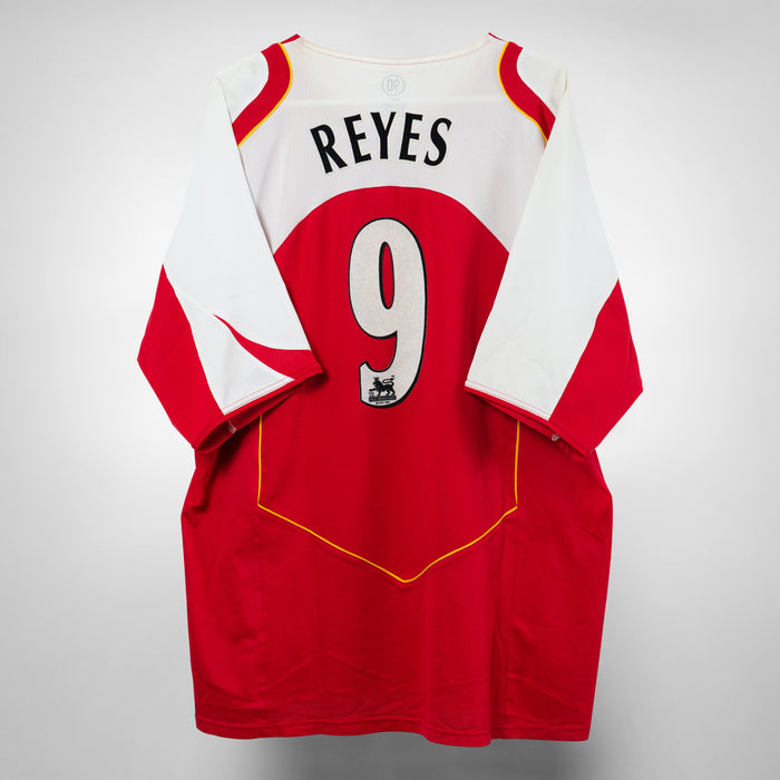 2004-2005 Arsenal Nike Home Shirt #9 José Antonio Reyes