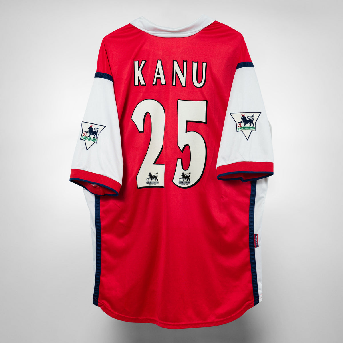 1999-2000 Arsenal Nike Home Shirt #25 Nwankwo Kanu