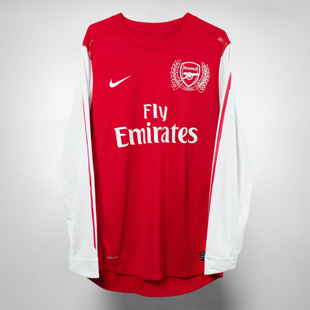 2011-2012 Arsenal Nike Home Shirt Long Sleeve