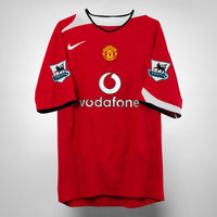 2004-2006 Manchester United Nike Home Shirt #14 Alan Smith