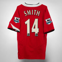 2004-2006 Manchester United Nike Home Shirt #14 Alan Smith