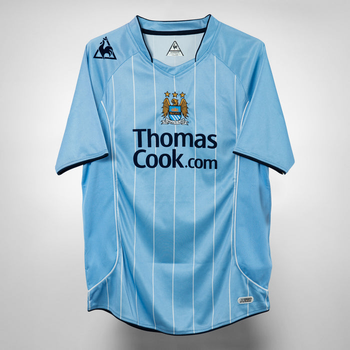 2007-2008 Manchester City Le Coq Sportif Home Shirt