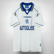 1998-2000 Chelsea Umbro Away Shirt #19 Tore Andre Flo
