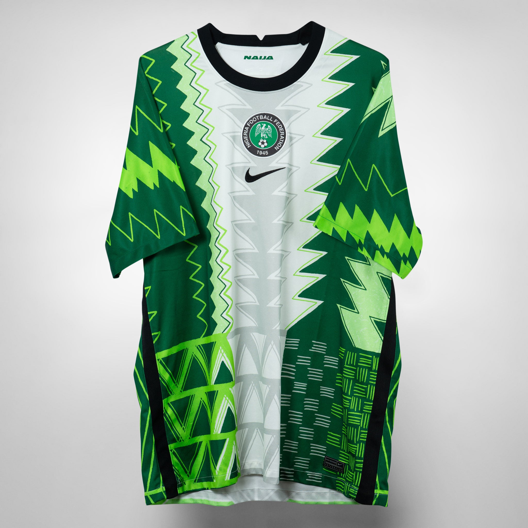 2020 2021 Nigeria Nike Home Shirt Marketplace PFC Vintage