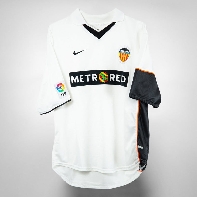 2001-2002 Valencia Nike Home Shirt