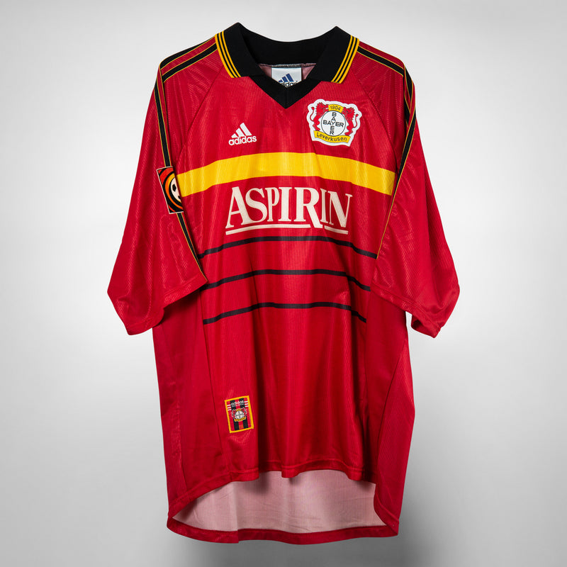 1998-2000 Bayer 04 Leverkusen Adidas Home Shirt #10 Emerson BNWT