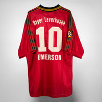1998-2000 Bayer 04 Leverkusen Adidas Home Shirt #10 Emerson BNWT