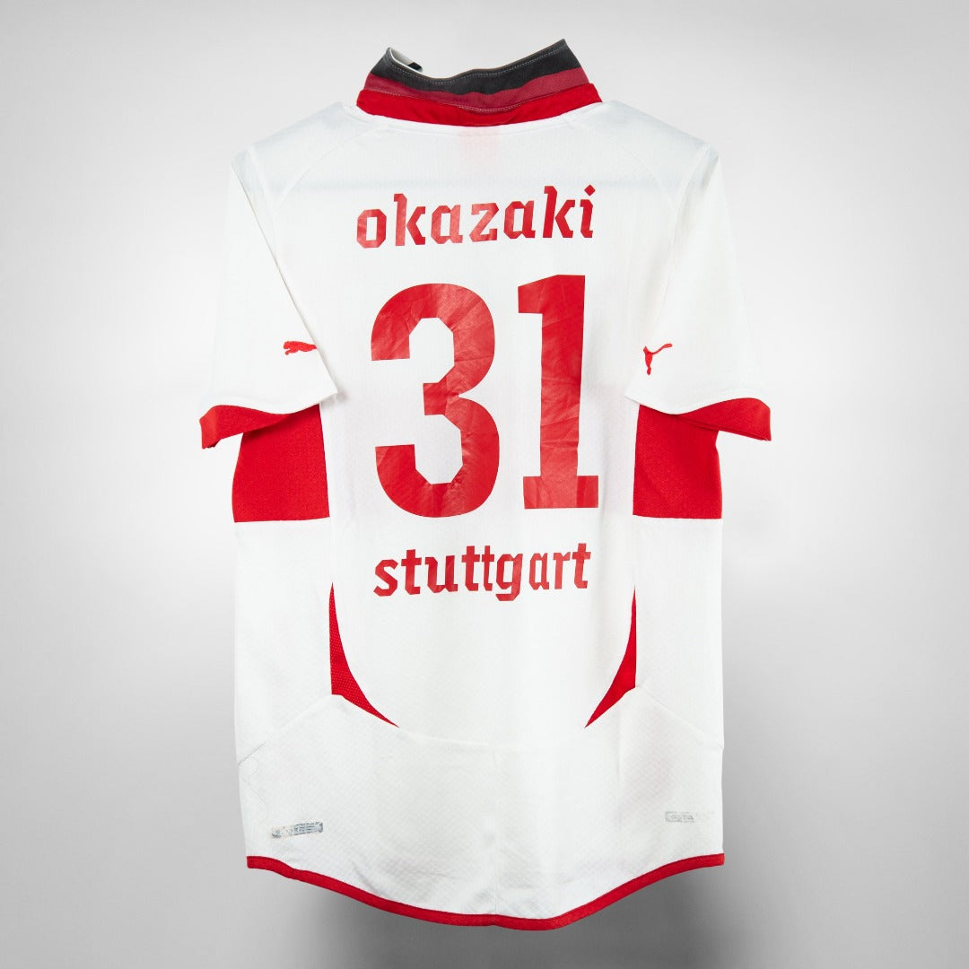 2010-2011 VfB Stuttgart Puma Home Shirt #31 Shinji Okazaki