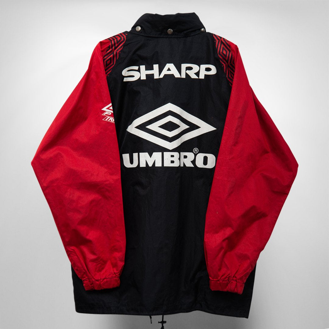 1996-1997 Manchester United Umbro Pro Training Rain Jacket
