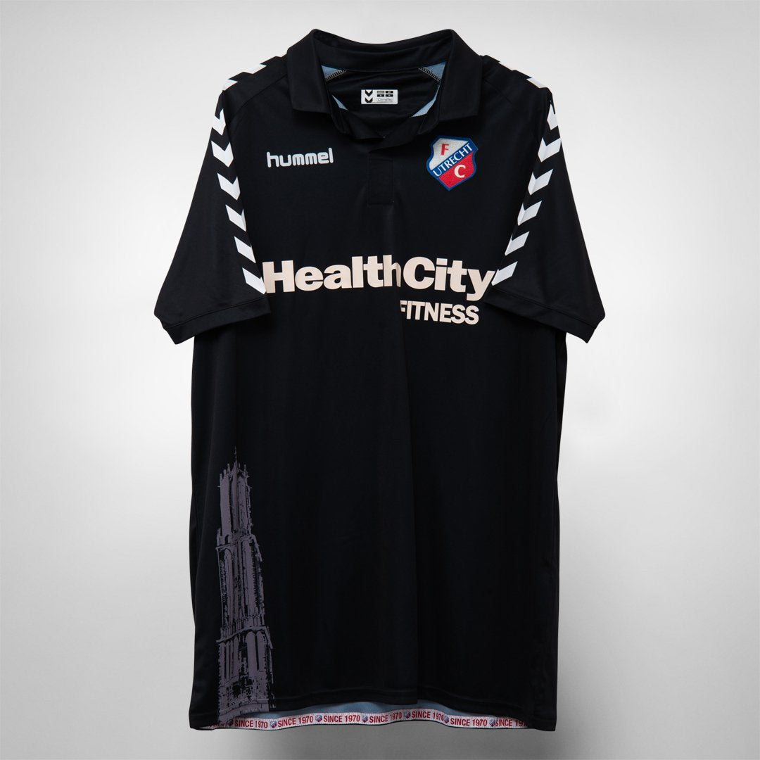 2012 2013 FC Utrecht Hummel Away Shirt 10 Tommy Oar Signed