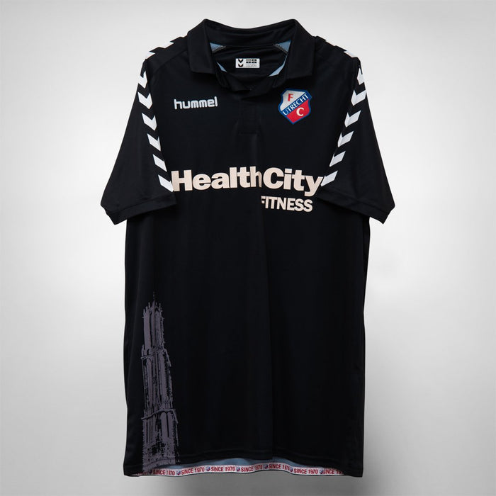 2012-2013 FC Utrecht Hummel Away Shirt #10 Tommy Oar Signed