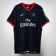 2009-2010 Paris Saint-Germain PSG Nike Home Shirt #7 Ludovic Giuly
