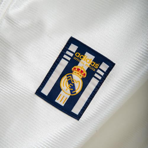 1998-2000 Real Madrid Adidas Home Shirt Unsponsored Version