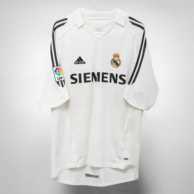 2005-2006 Real Madrid Adidas Home Shirt 