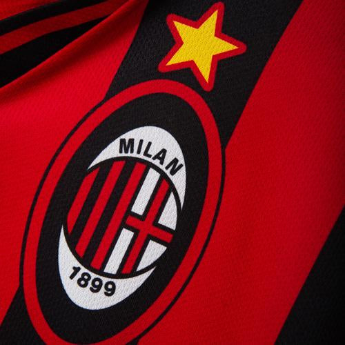 1997-1998 AC Milan Lotto Long Sleeve Home Shirt