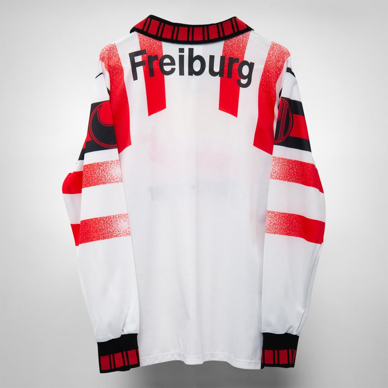 1995-1996 SC Freiburg Uhlsport Long Sleeve Away Shirt