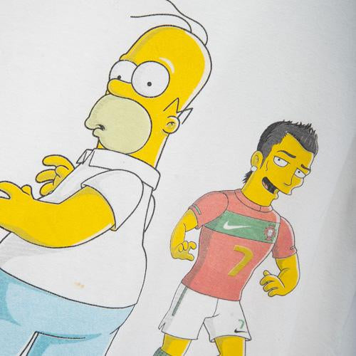 Nike Homer Simpson Cristiano Ronaldo Write The Future T-Shirt RONAL-D&