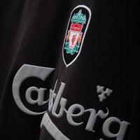 2002-2003 Liverpool Reebok Long Sleeve Away Shirt
