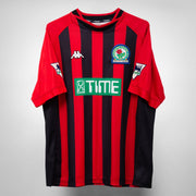 2000-2001 Blackburn Rovers Kappa Away Shirt #22 Hakan Ünsal