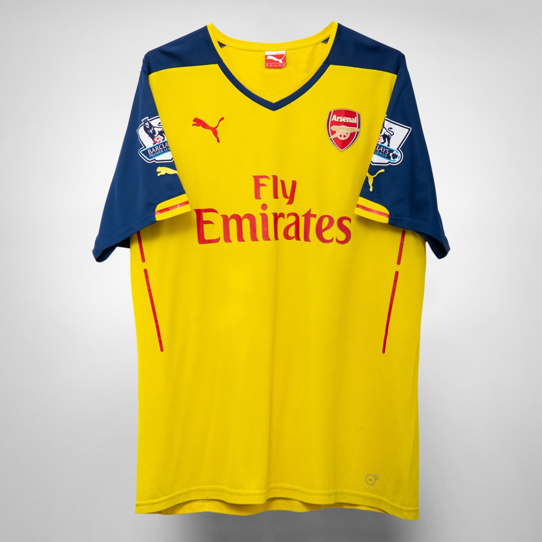 2014-2015 Arsenal Puma Away Shirt # 17 Alexis Sanchez