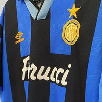 1994-1995 Inter Milan Umbro Home Shirt #10 Dennis Bergkamp  - Marketplace