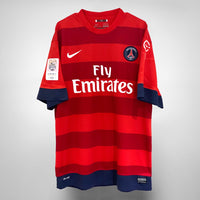 2012-2013 PSG Paris Saint Germain Nike Away Shirt #32 David Beckham  - Marketplace