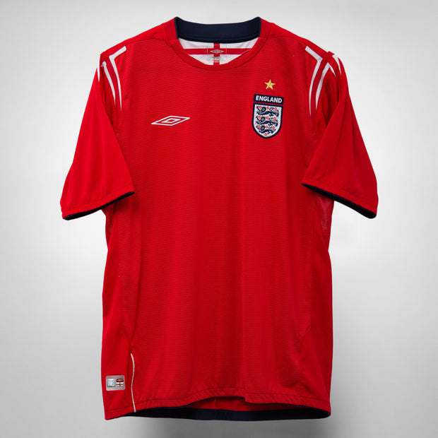 2004-2006 England Umbro Away Shirt