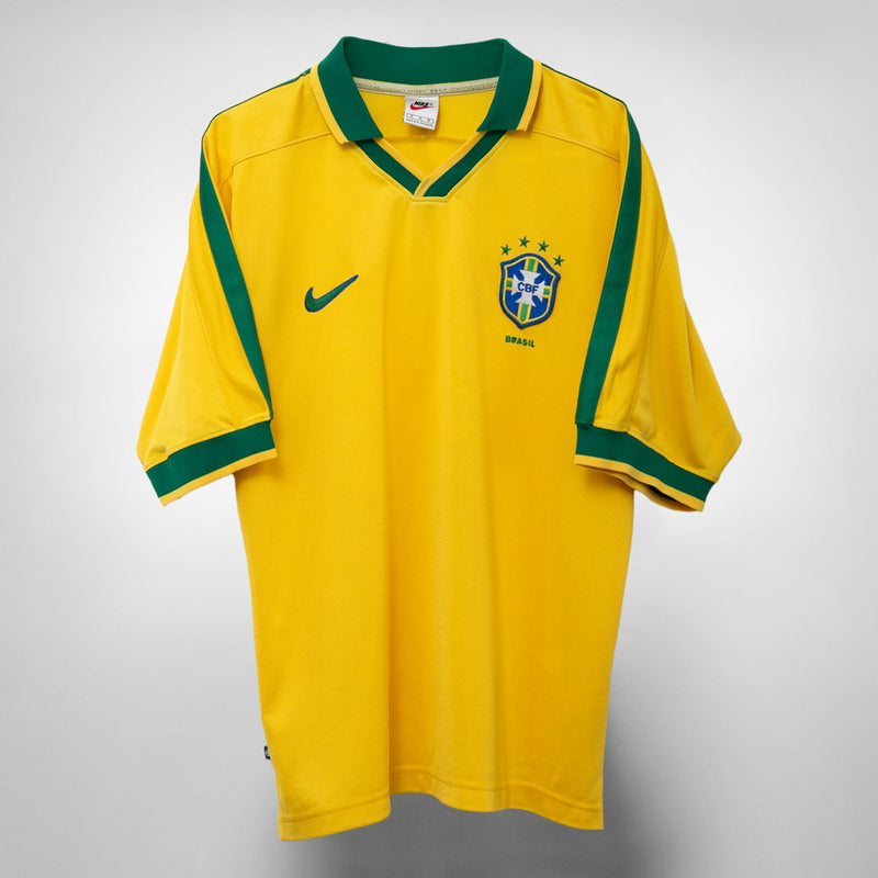 1997 Brazil Nike Home Shirt