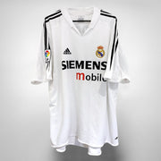 2004-2005 Real Madrid Adidas Home Shirt #5 Zinedine Zidane - Marketplace