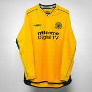 2002-2003 Celtic Umbro Away Longsleeves