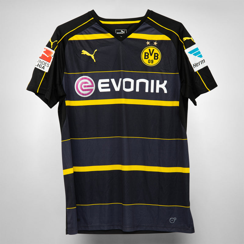 2016-2017 Borussia Dortmund Puma Away Shirt #10 Mario Gotze